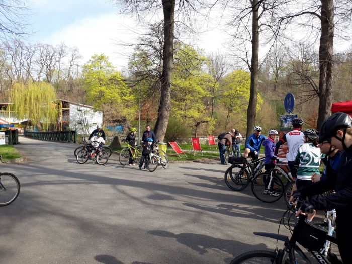 Vyjížďka po městském cyklookruhu přilákala téměř stovku cyklistů